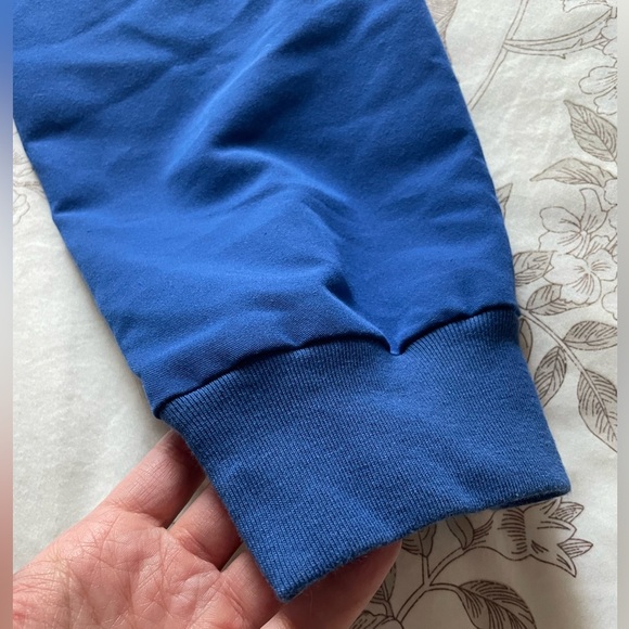 Figs Blue Zamora Joggers Orange Drawstring Small Medical Scrubs Vet Nurse Doctor - Picture 4 of 7